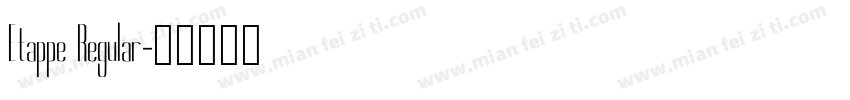 Etappe Regular字体转换